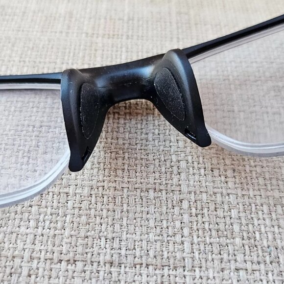 Denali Men Eyeglasses Frame Half Rim NOBO MATT BLACK 55[]19 145 Glasses - Picture 10 of 13